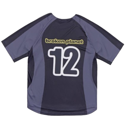 BROKEN PLANET MARKET 'LIMITED EDITION' FOOTBALL JERSEY (BLACK) Main Image
