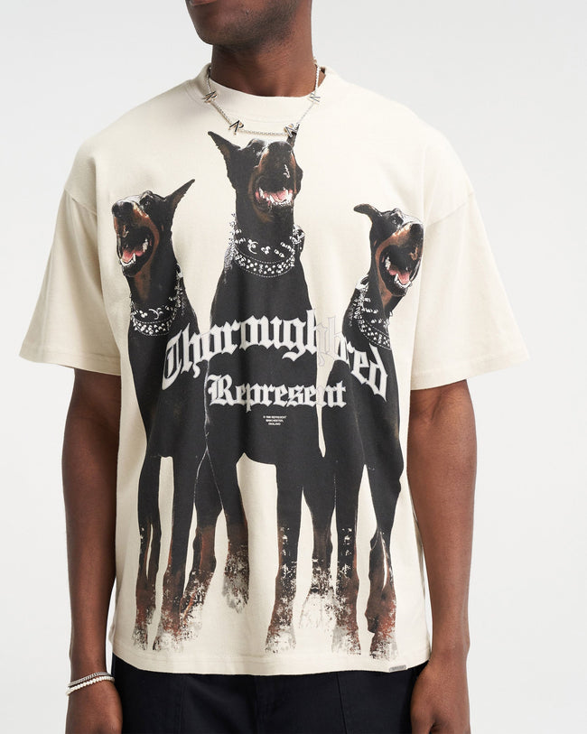 Thoroughbred T-Shirt - Vintage White Main Image