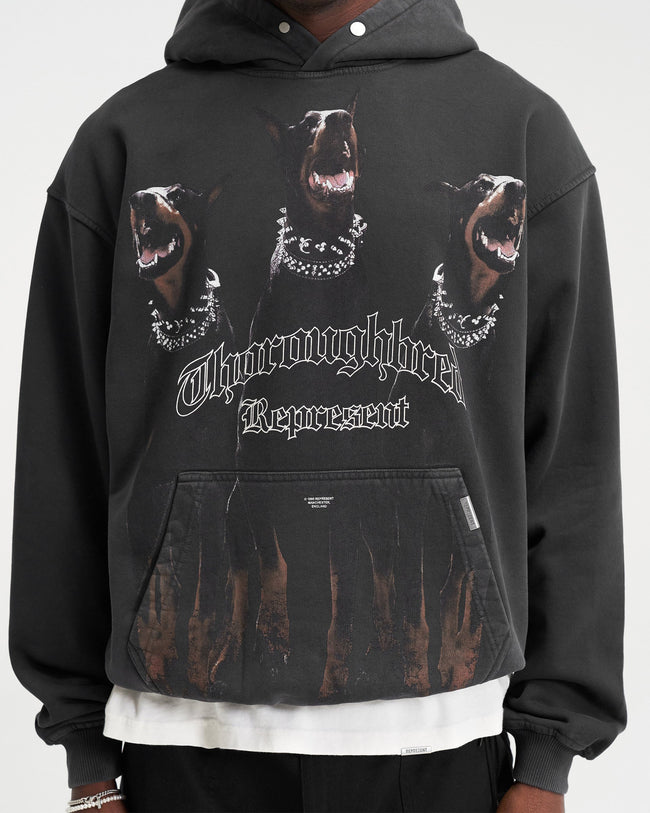 Thoroughbred Hoodie - Vintage Black Main Image