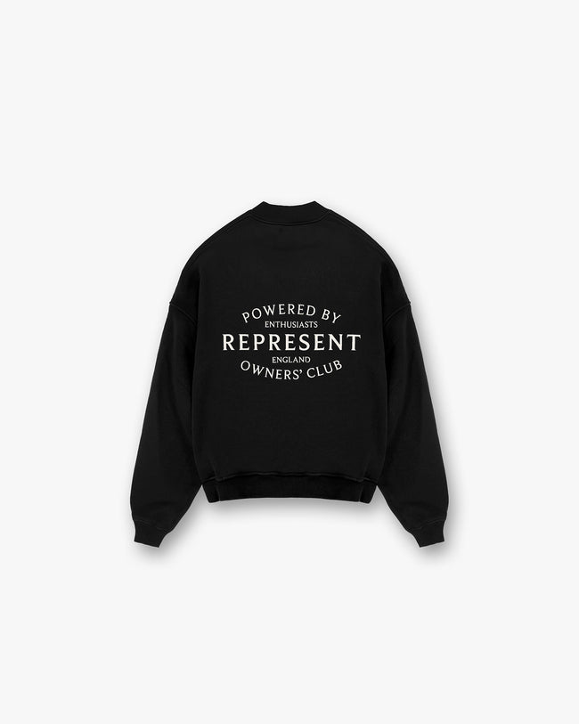 Represent Owners Club Stamp Sweater - Jet Black Hover Image