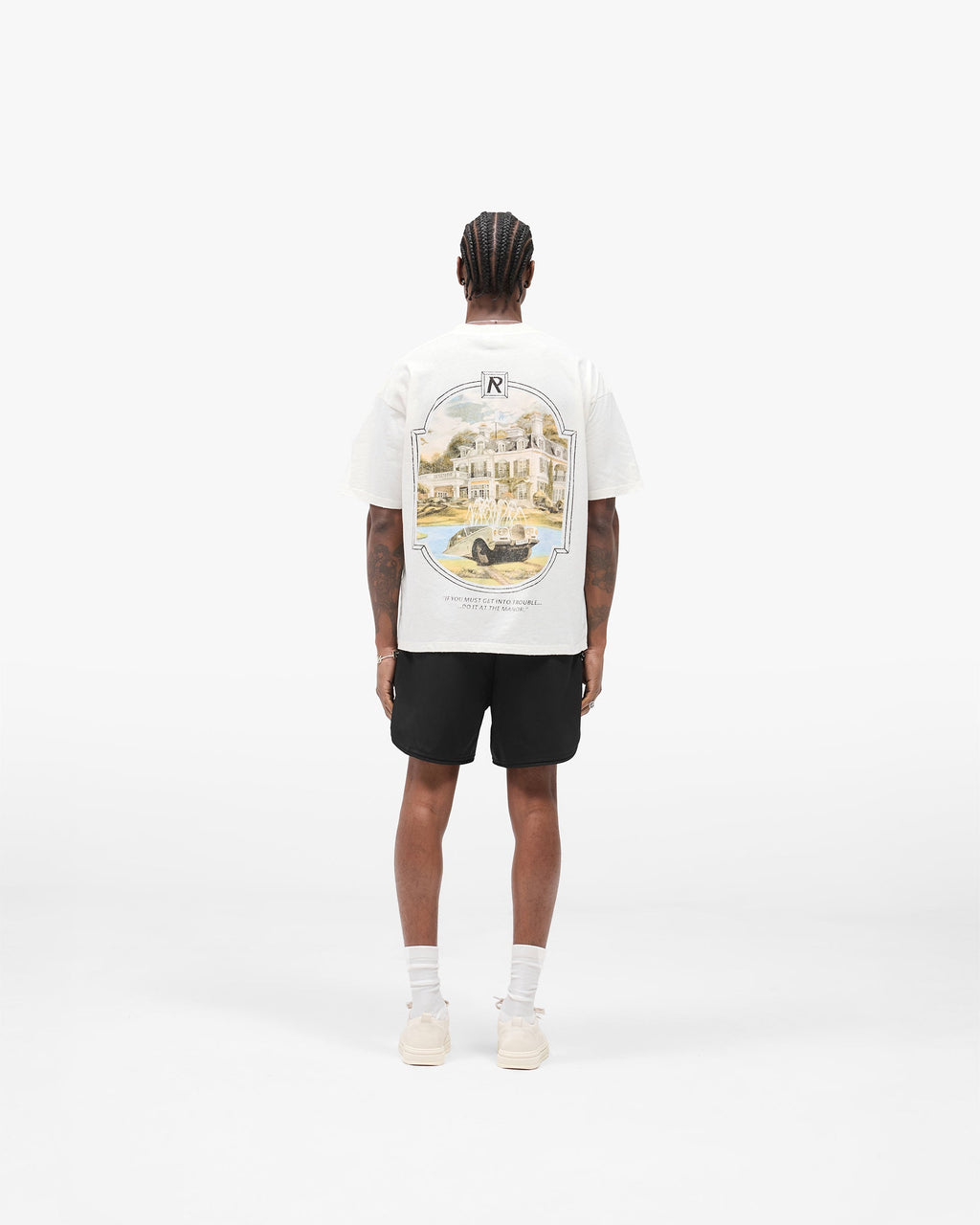 Revere Manor T-Shirt - Aged White