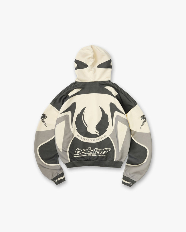 Represent X Belstaff Racing Hoodie - Dark Grey Main Image
