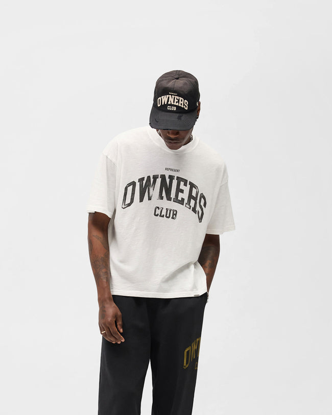 Represent Owners Club T-Shirt - Flat White Main Image