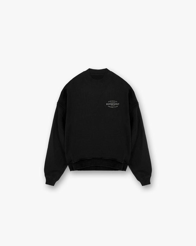 Represent Owners Club Stamp Sweater - Jet Black Main Image