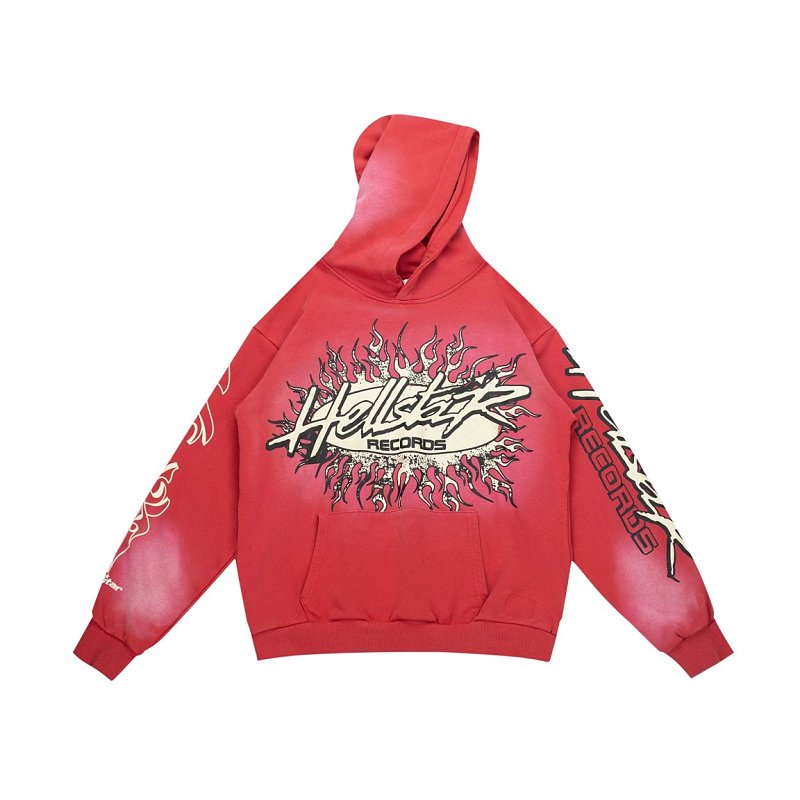 Hellstar Records Crimson Inferno Hoodie