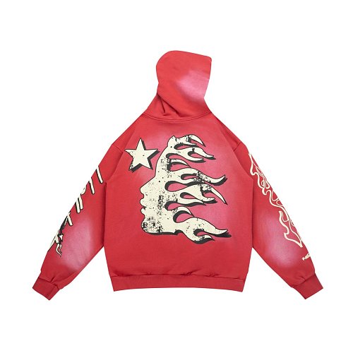 Hellstar Records Crimson Inferno Hoodie